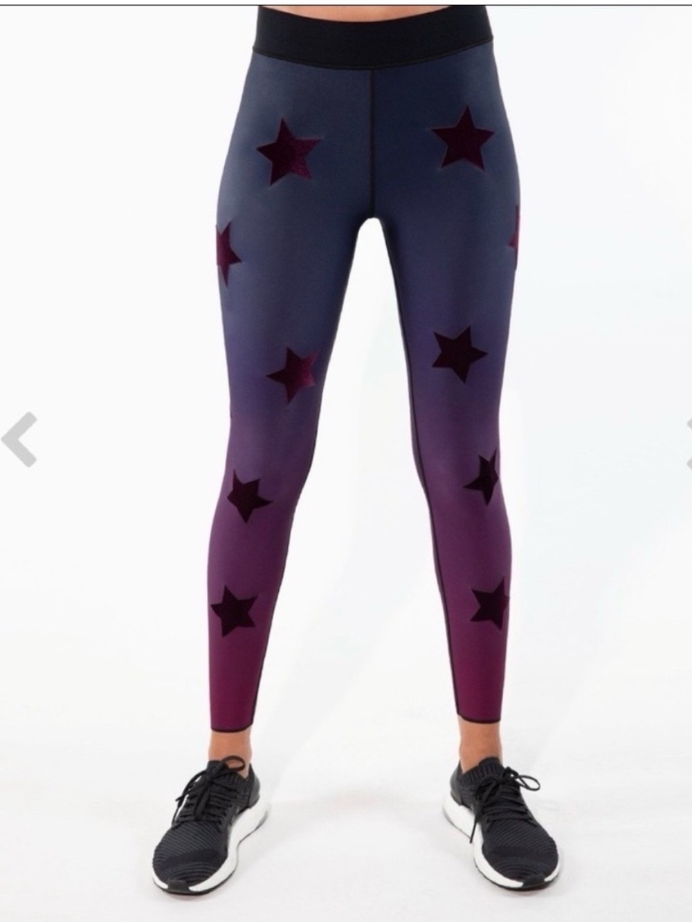 Velvet Star Ombre ultracor Leggings - Plum to Navy